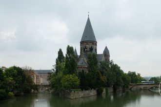 visiter metz pont temple neuf